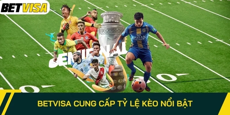 Betvisa cung cấp tỷ lệ kèo nổi bật 