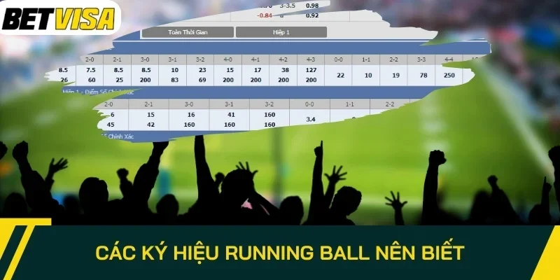 Các ký hiệu Running Ball nên biết