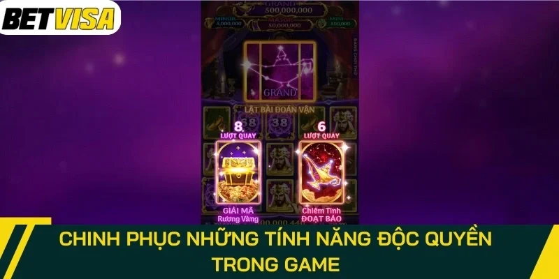 Chinh phục những tính năng độc quyền trong game