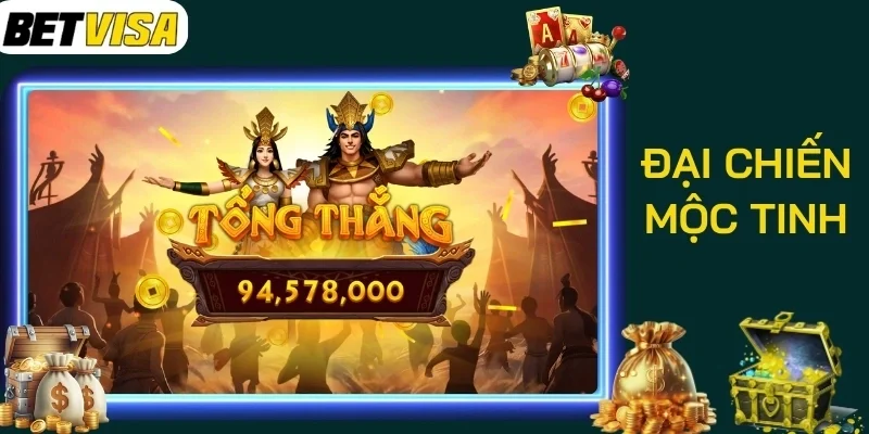 Đại Chiến Mộc Tinh sở hữu chức năng Vòng Quay Vũ Trụ