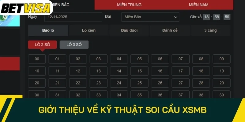 Giới thiệu về kỹ thuật soi cầu XSMB