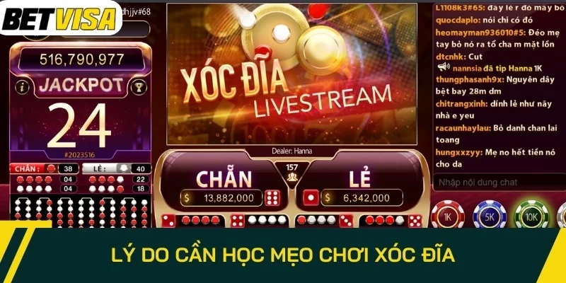 Lý do cần học mẹo chơi xóc đĩa