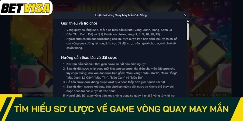 Tìm hiểu sơ lược về game Vòng Quay May Mắn